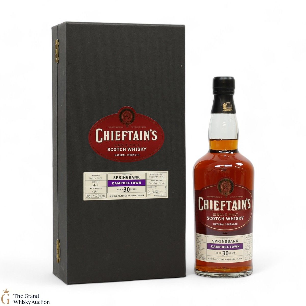 Springbank - 30 Year Old 1972 - Chieftain's