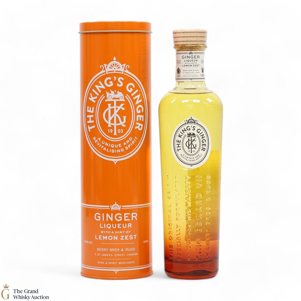 Berry Bros & Rudd - The King's Ginger Liqueur (50cl)