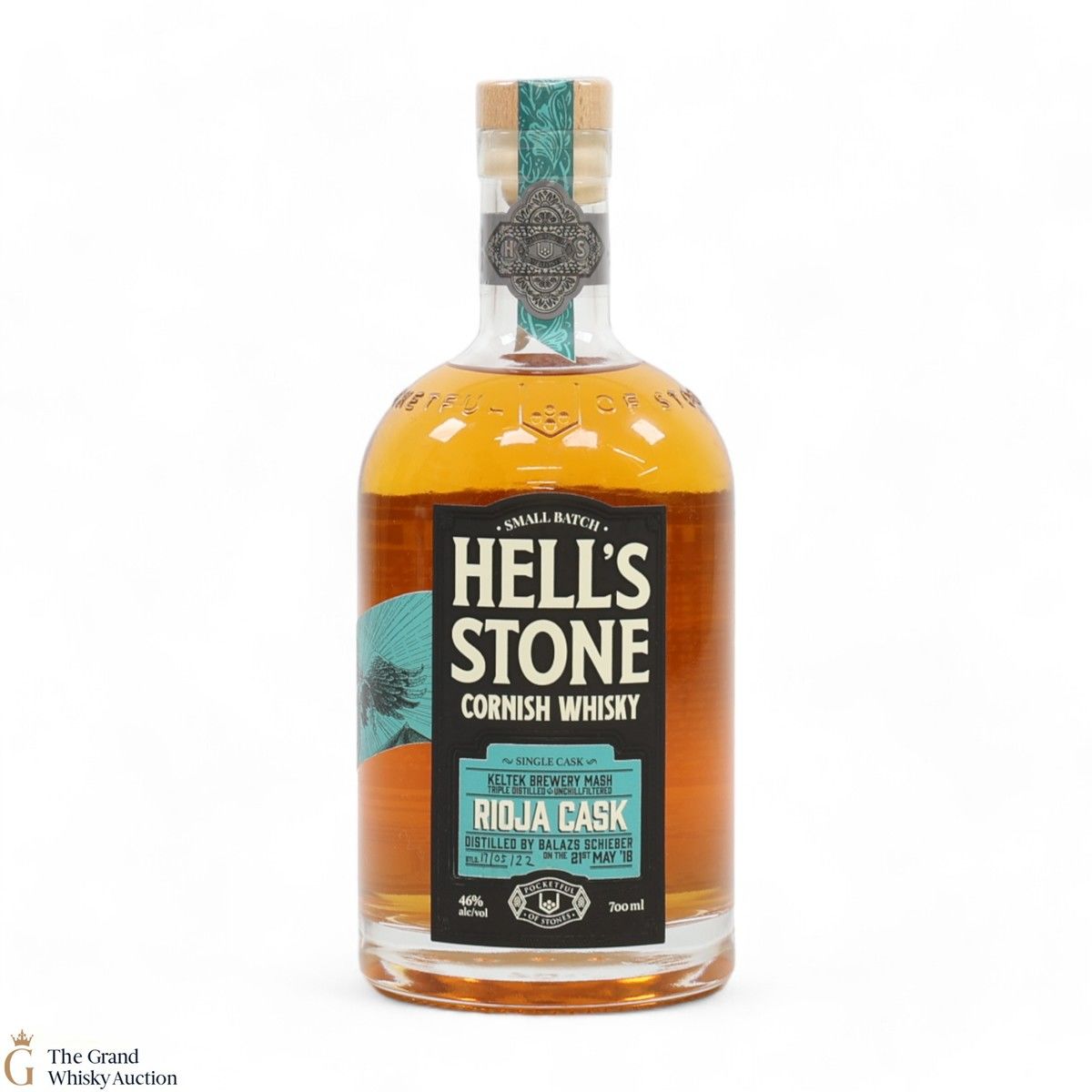 Pocketful of Stones - Hell's Stone - Rioja Cask - Cornish Whisky