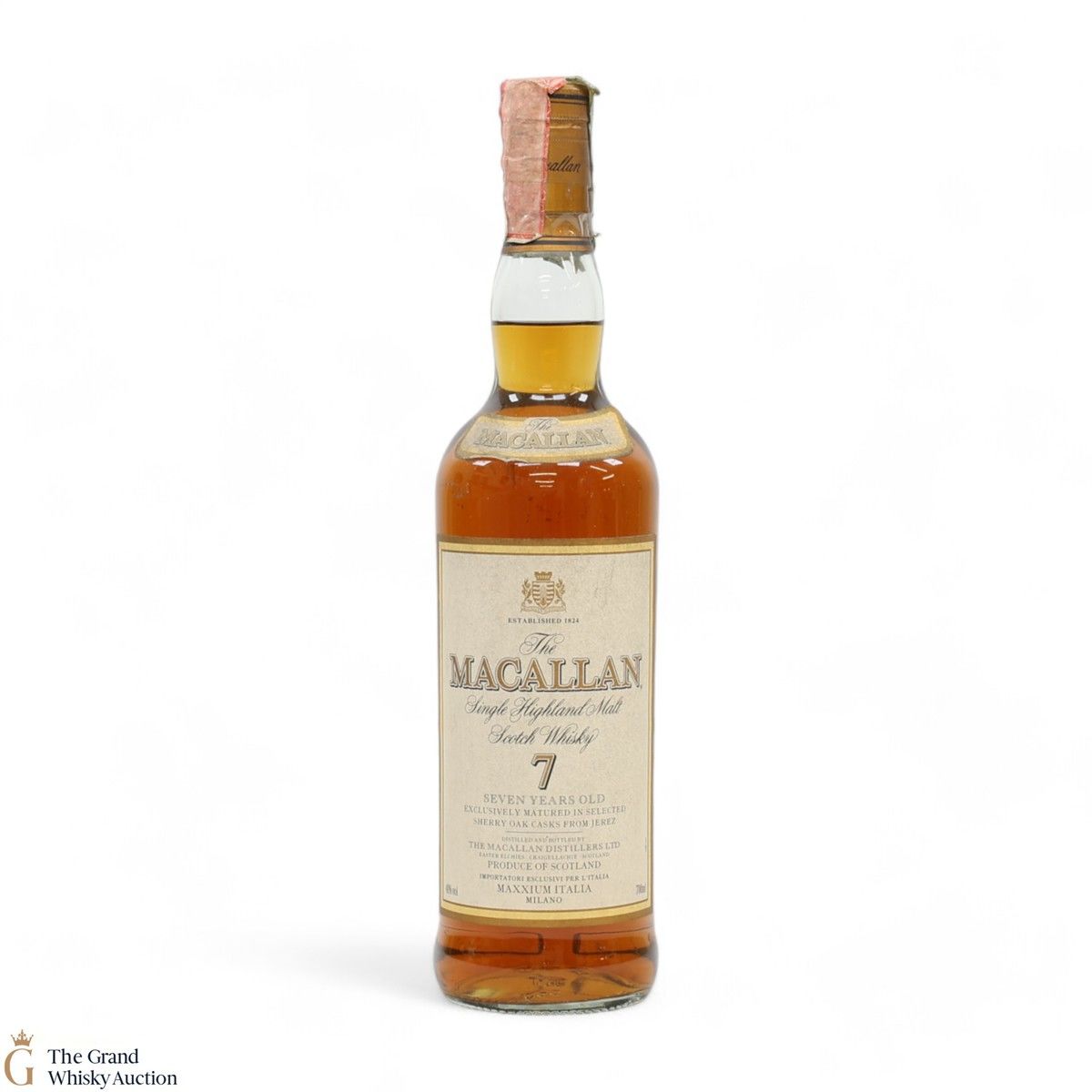 Macallan - 7 Year Old Maxxium Italia Import