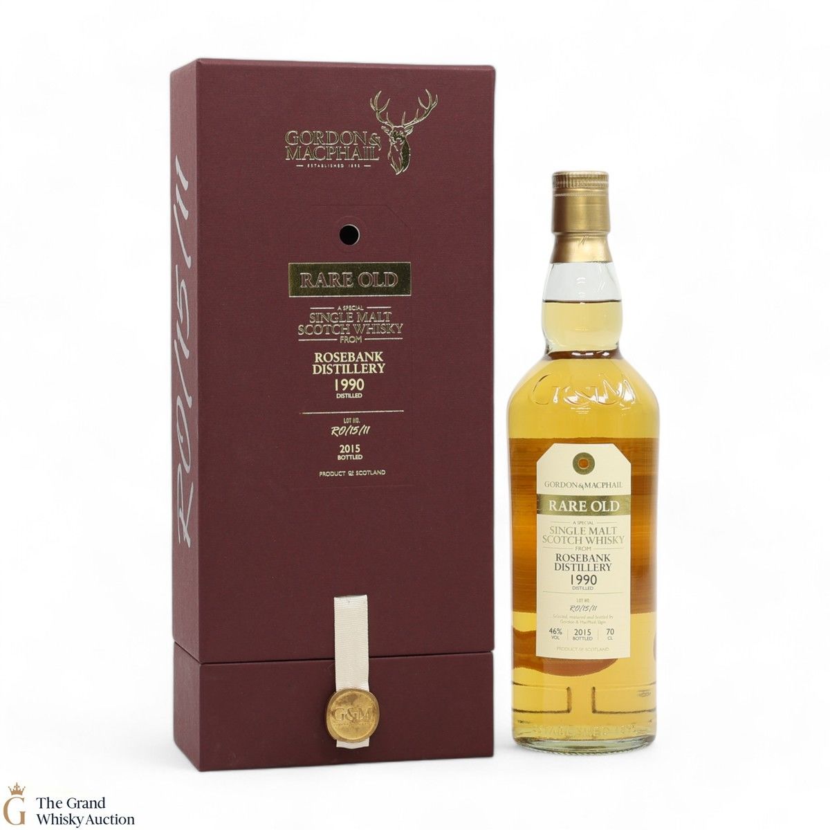 Rosebank - 1990 Rare Old 2015 - Gordon & MacPhail 