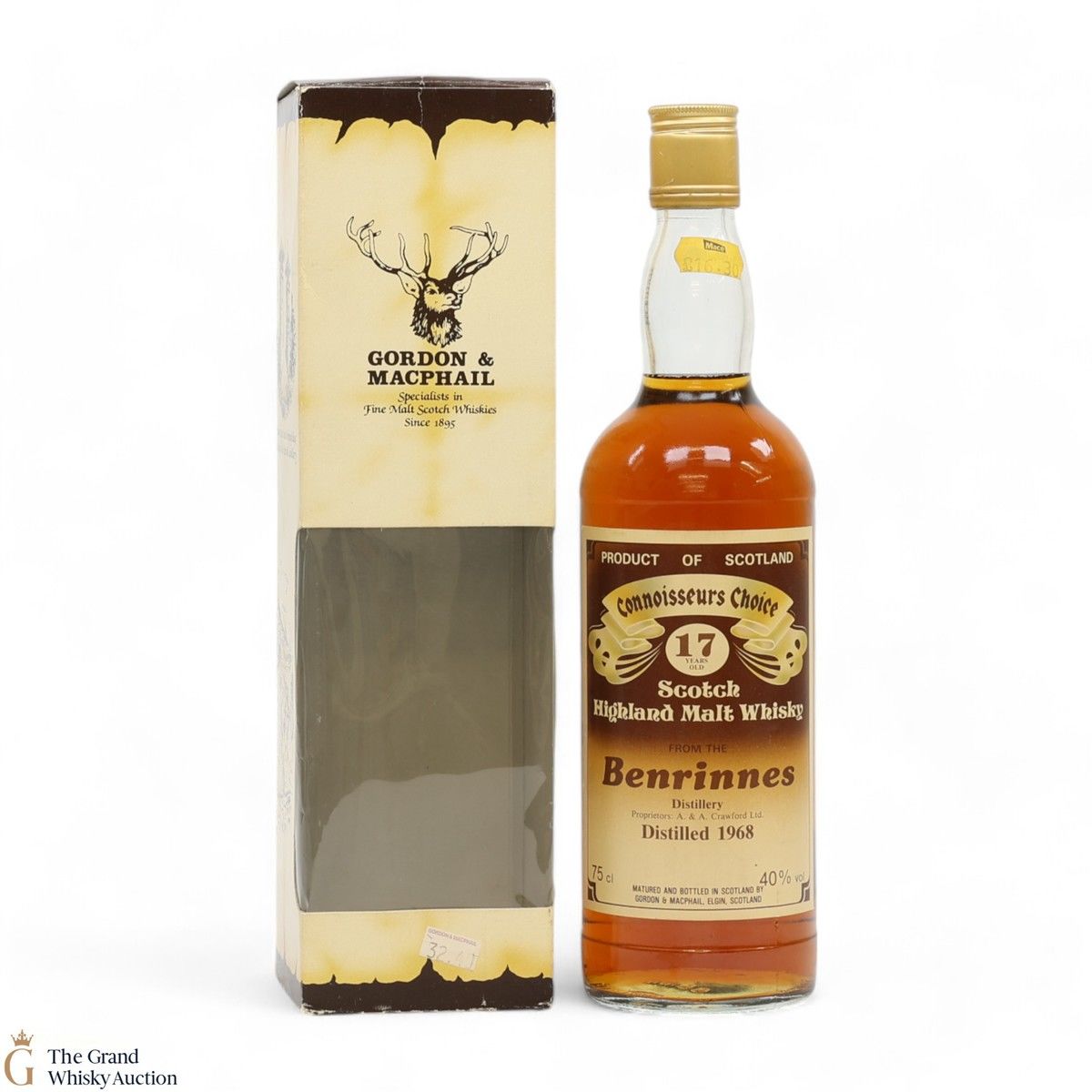 Benrinnes - 1968 Gordon & MacPhail - Connoisseurs Choice (75cl)