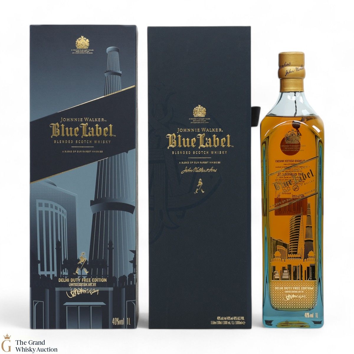 Johnnie Walker - Blue Label Delhi Limited Edition Travel Retail Exclusive 1L