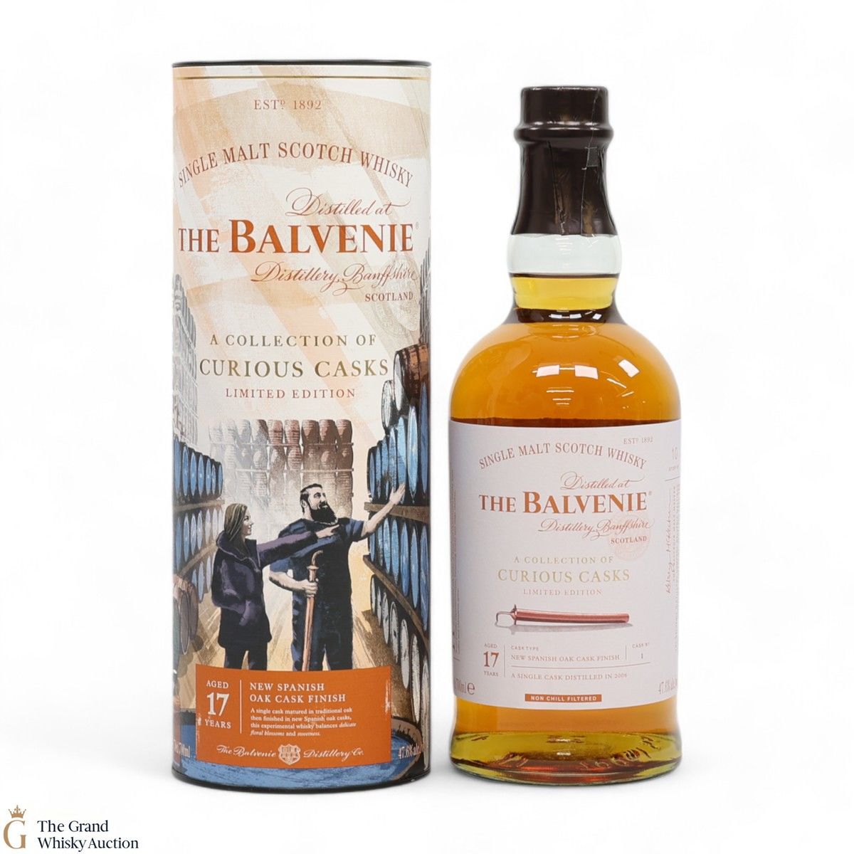 Balvenie - 17 Year Old - New Spanish Oak Cask #1 - A Collection of Curious Casks 