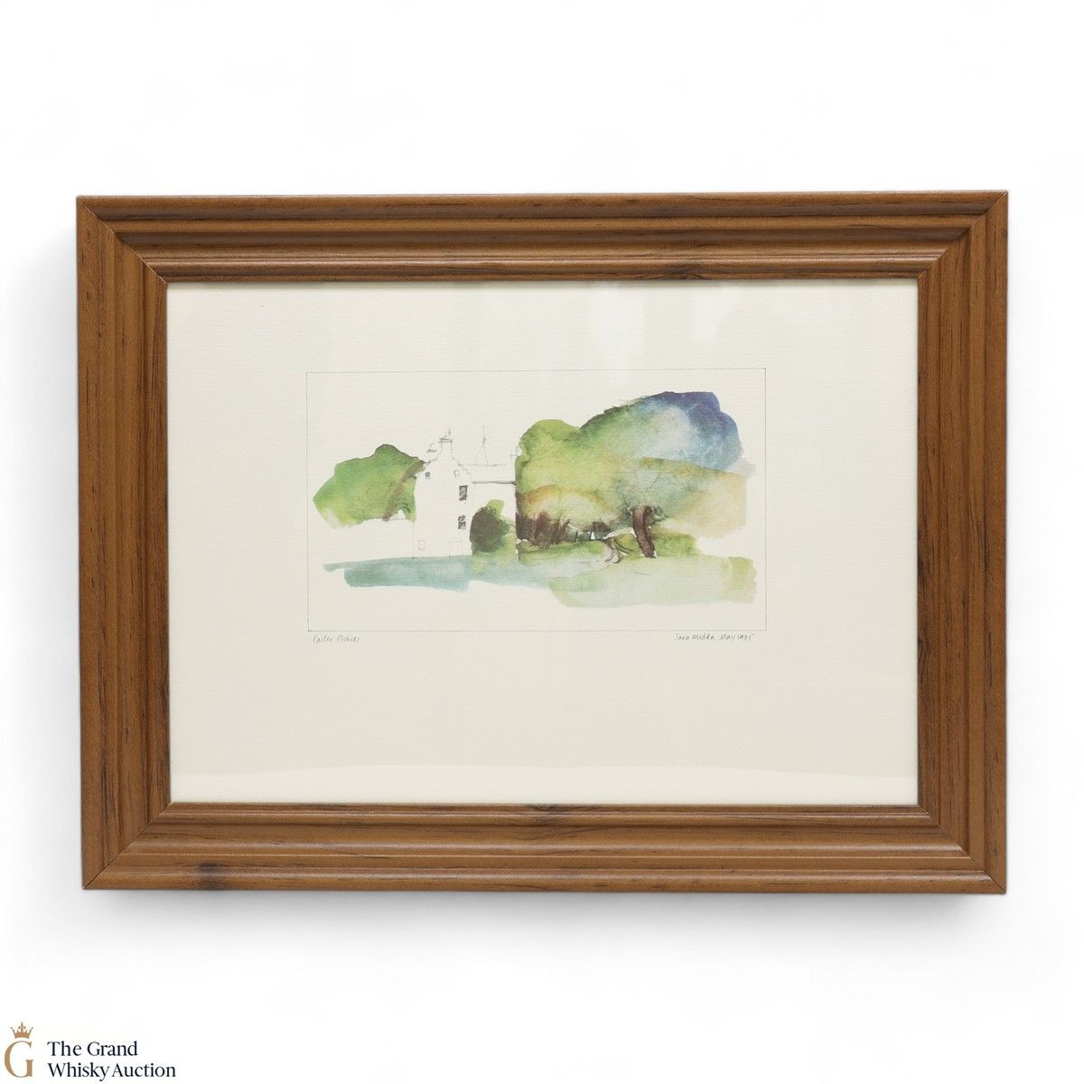 Macallan - The Remarkable History of The Macallan Glenlivet - Sara Midda Print (Framed)