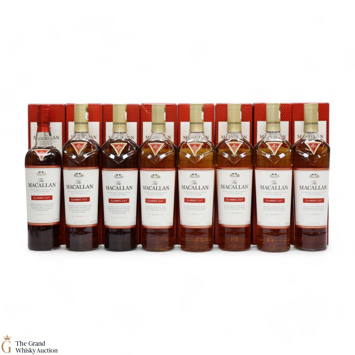 Macallan - Classic Cut - 2017-2024 (8 x 70cl)