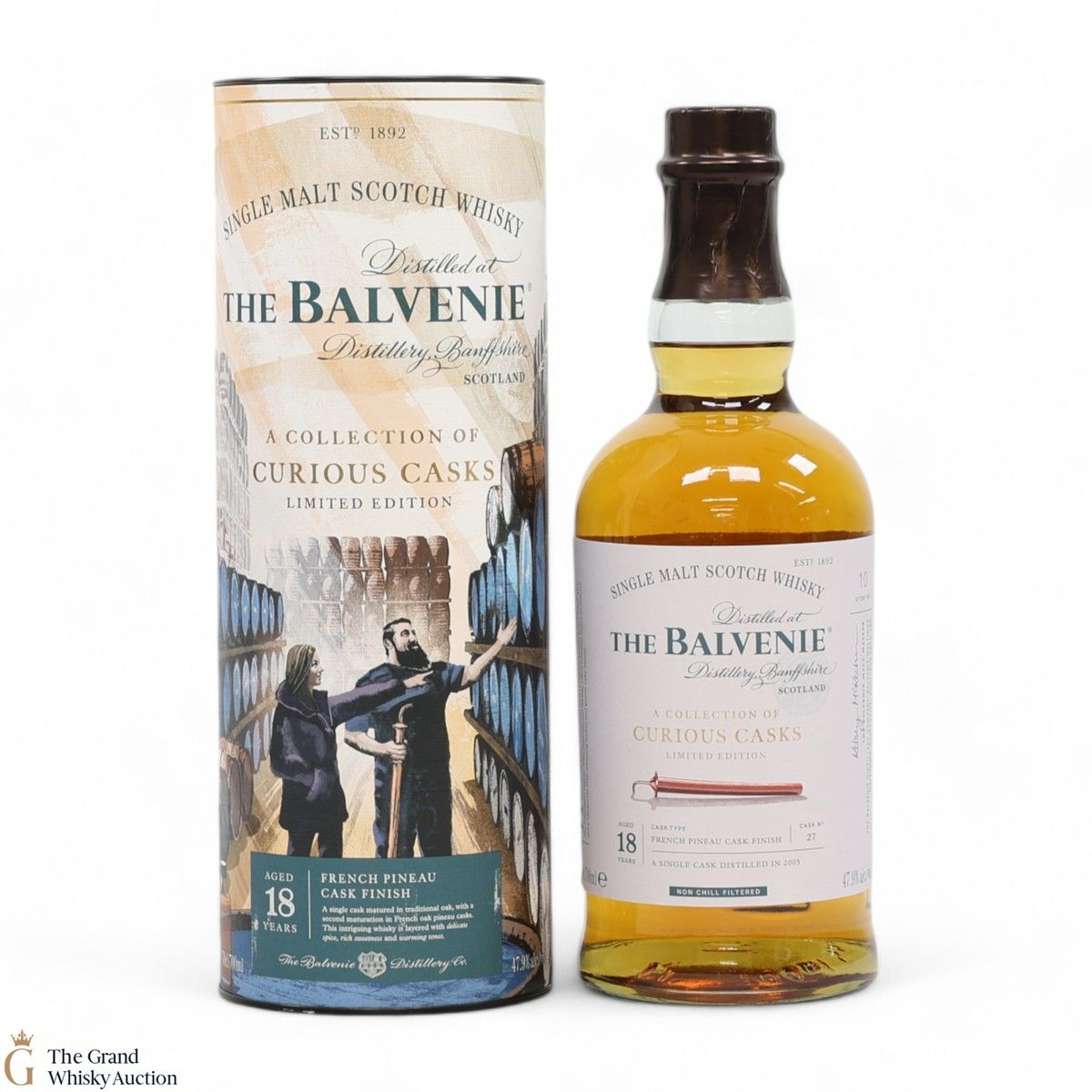 Balvenie - 18 Year Old - French Pineau Cask Finish #27 - A Collection of Curious Casks 