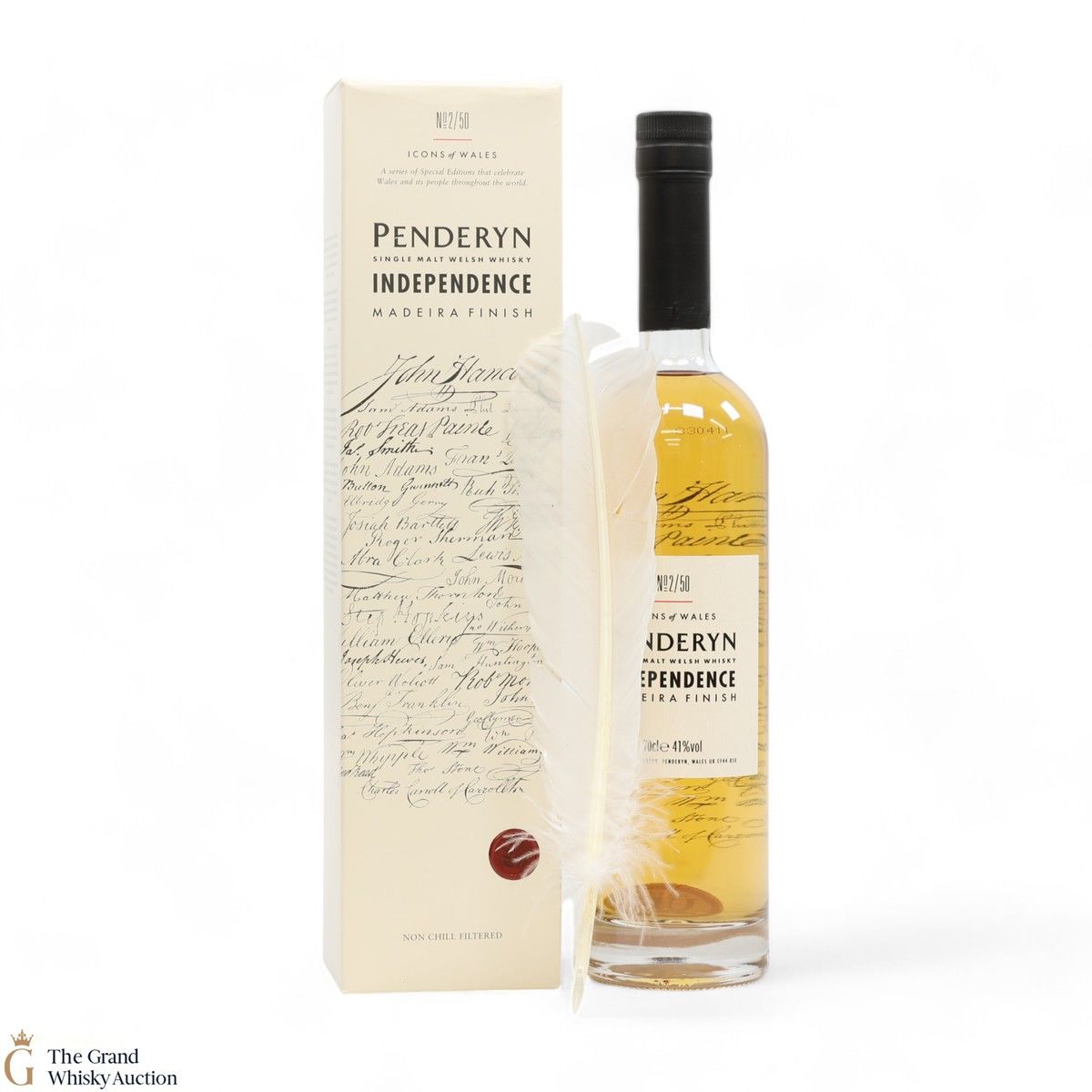 Penderyn - Icons of Wales #2 Independence - Madeira Finish 