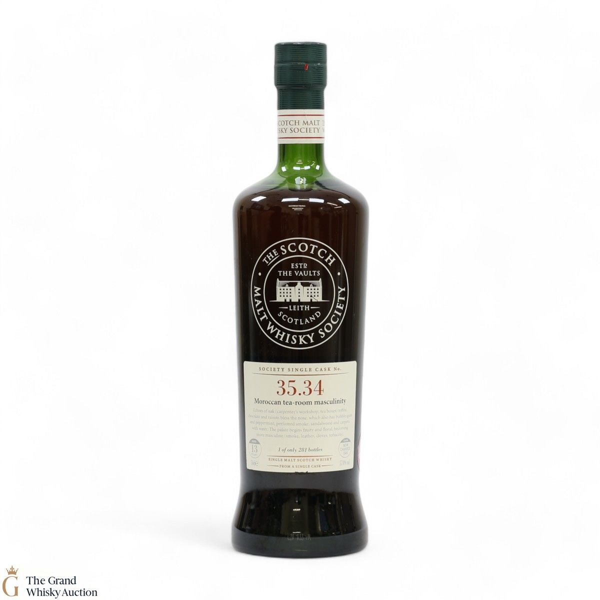 Glen Moray - 13 Year Old - SMWS 35.34 - Moroccan tea-room masculinity