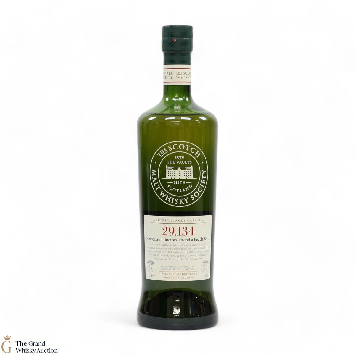 Laphroaig - 17 Year Old - SMWS 29.134 - Nurses and doctors attend a beach BBQ