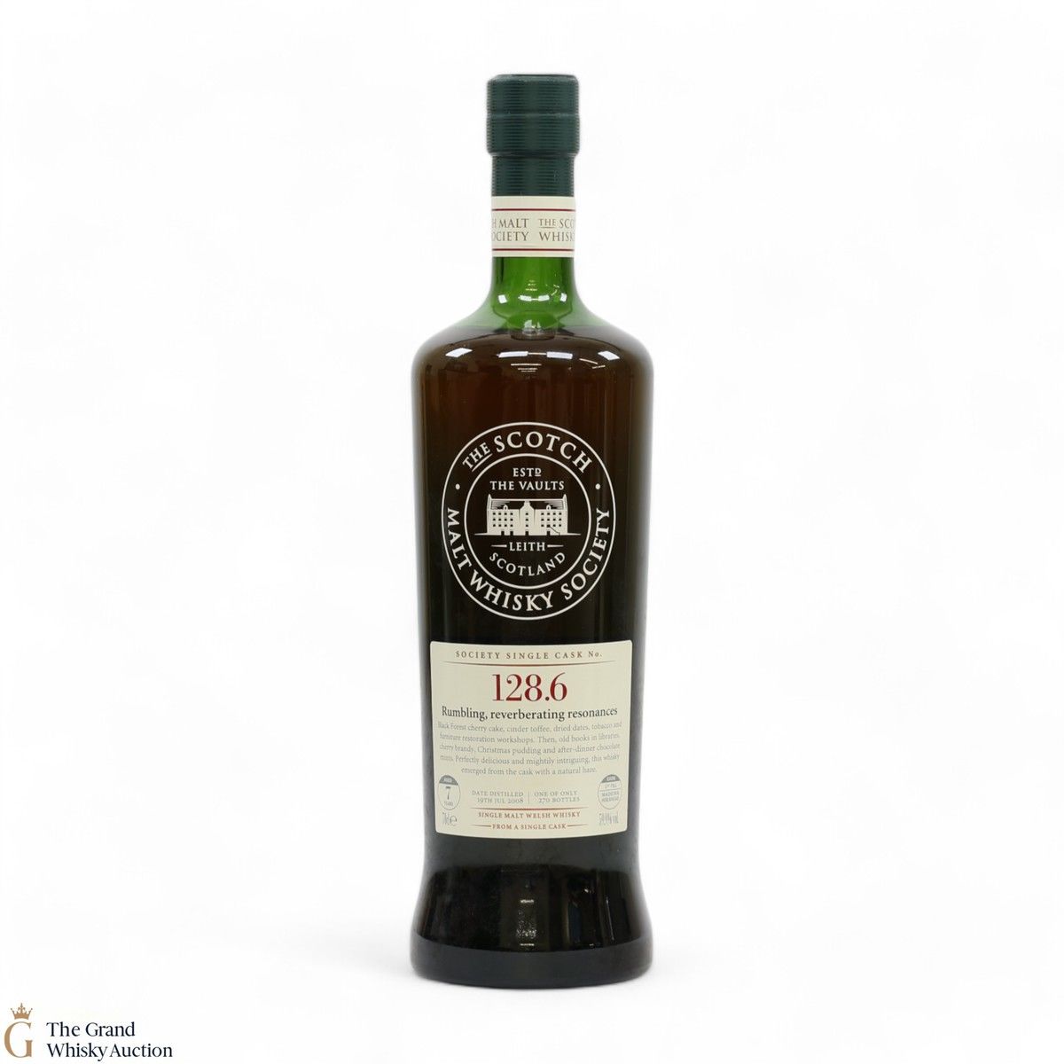 Penderyn - 7 Year Old 2008 - SMWS 128.6 - Rumbling, Reverberating Resonances