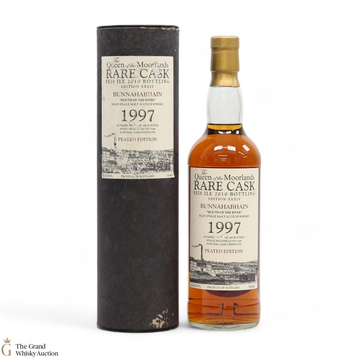 Bunnahabhain - 12 Year Old 1997 - Queen of the Moorland Rare Cask #3148 - Feis Ile 2010