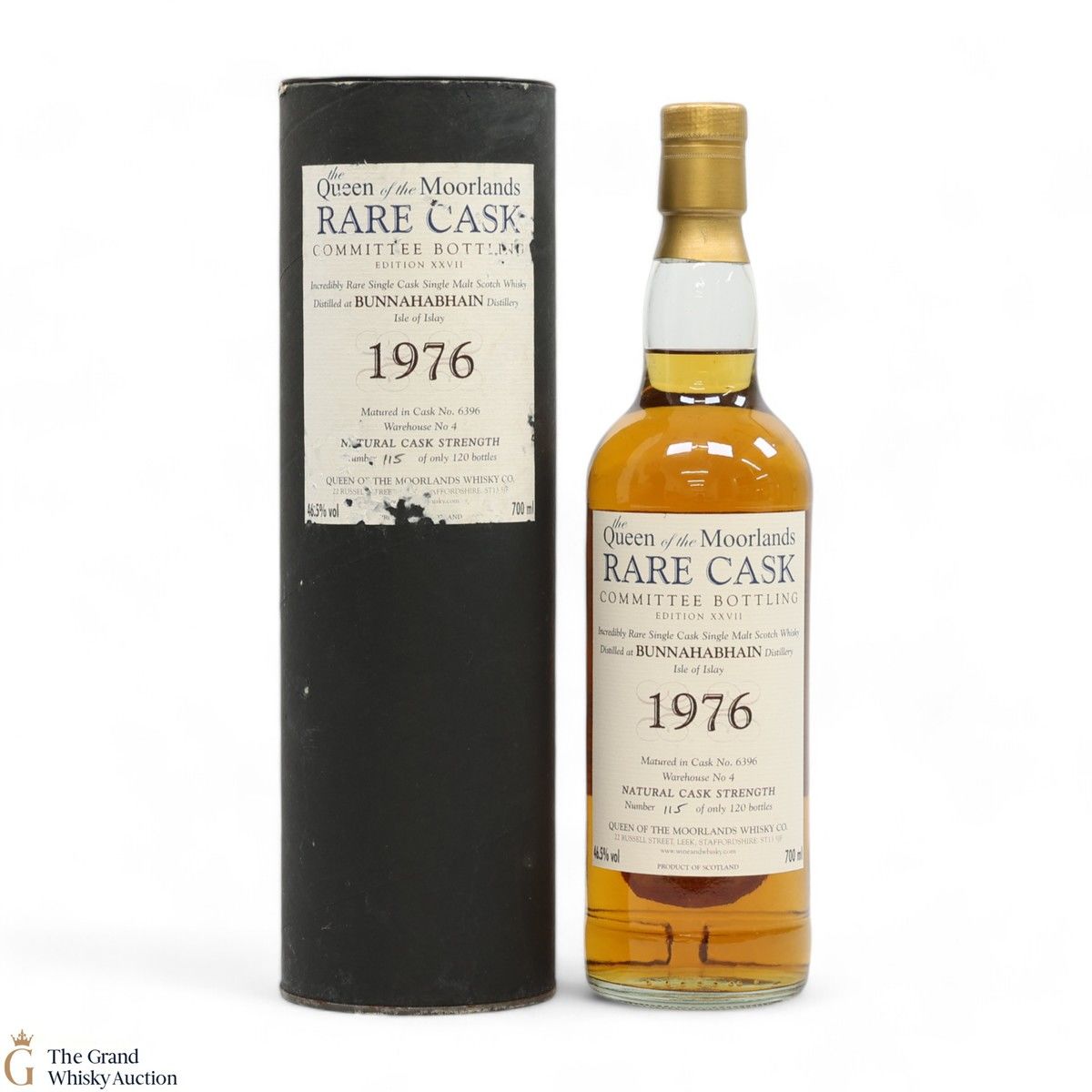 Bunnahabhain - 1976 Rare Cask #6396 - Queen of the Moorlands Committee Edition XXVII