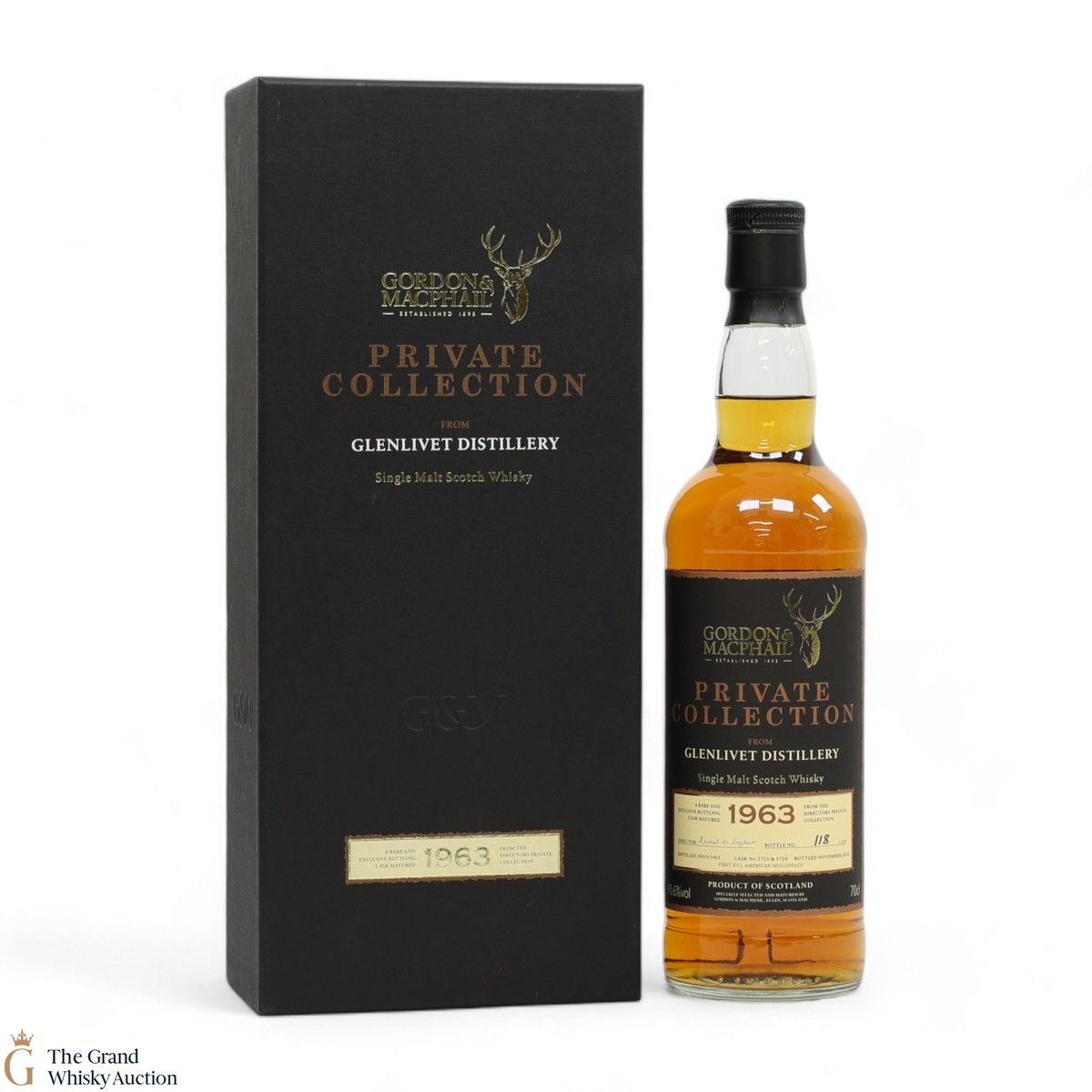 Glenlivet - 1963 - Gordon & MacPhail Private Collection