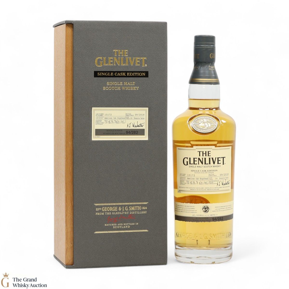 Glenlivet - 16 Year Old - Single Cask Edition #15172 (75cl)
