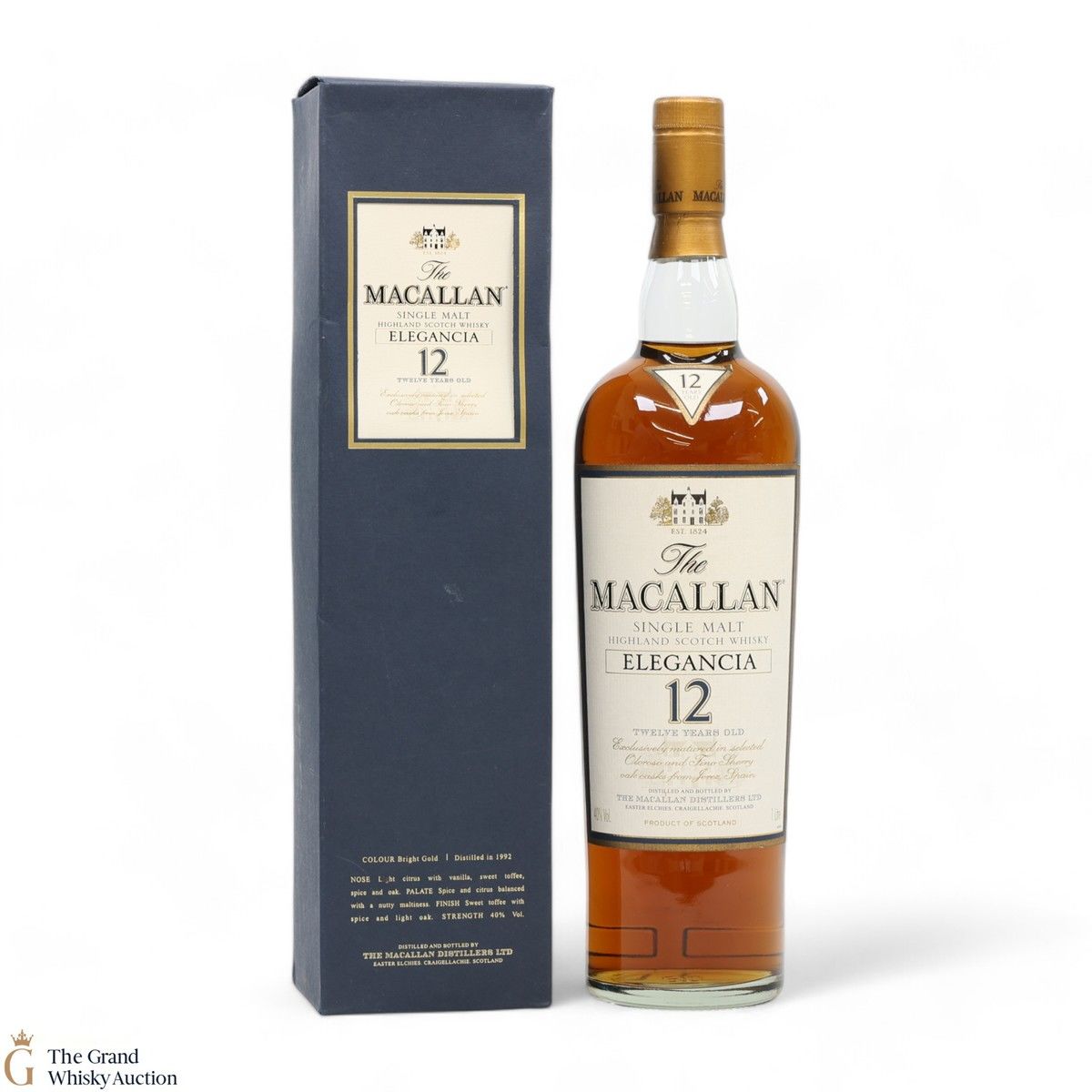 Macallan - 12 Year Old - Elegancia 1L