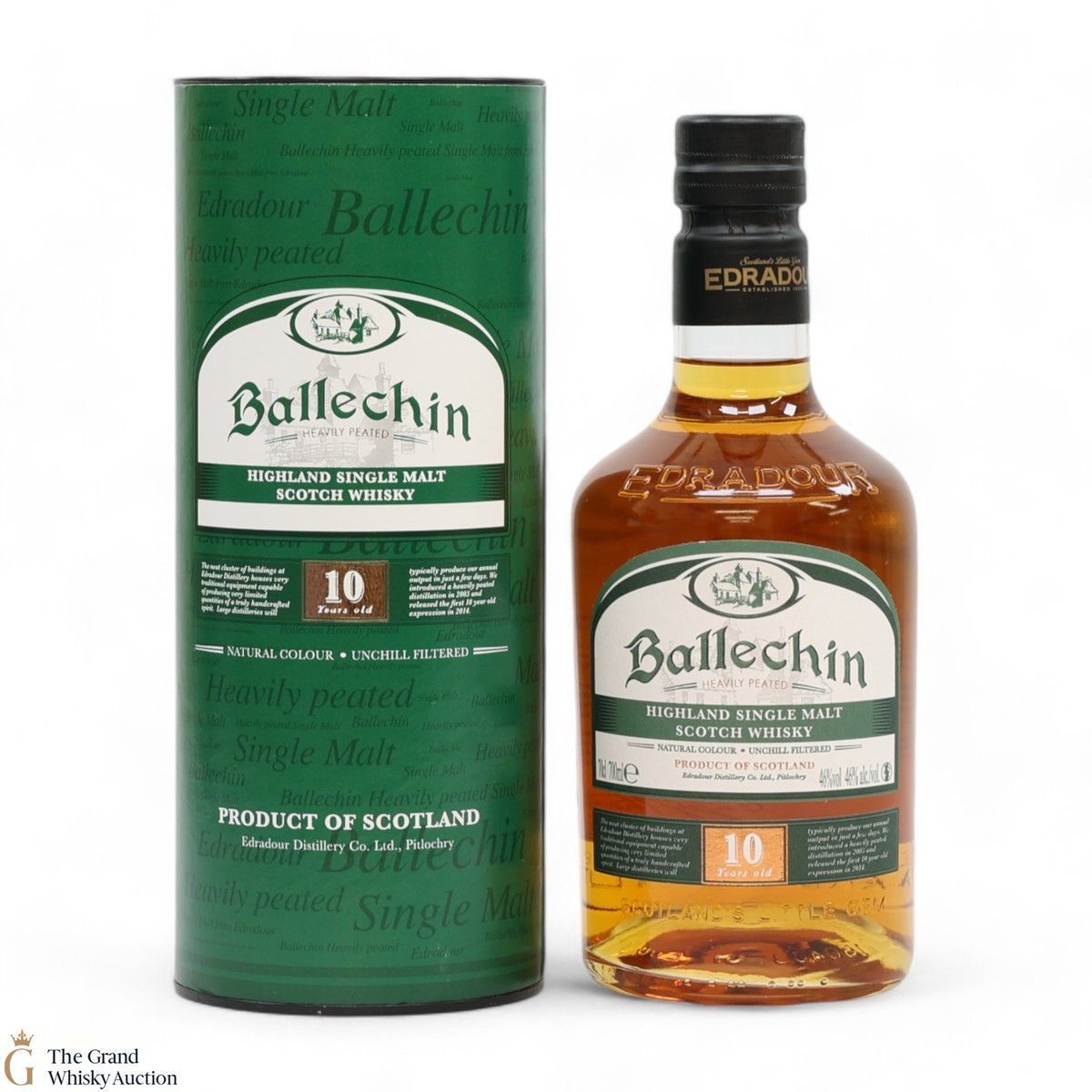 Ballechin / Edradour - 10 Year Old Heavily Peated