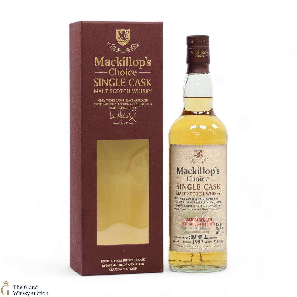 Strathmill - 19 Year Old 1997 Mackillop's Choice 2016 #1530