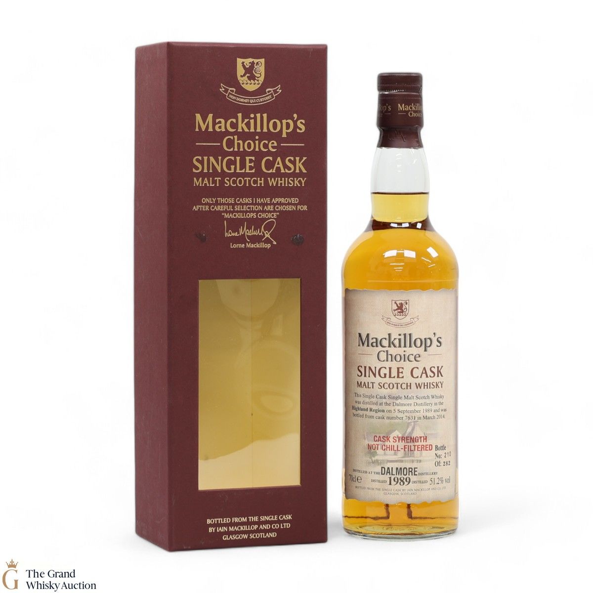 Dalmore - 25 Year Old 1989 Mackillop's Choice 2014 #7631