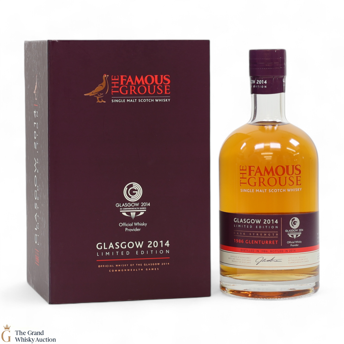 Glenturret - 1986 - Famous Grouse - Glasgow Commonwealth Games 2014 Limited Edition