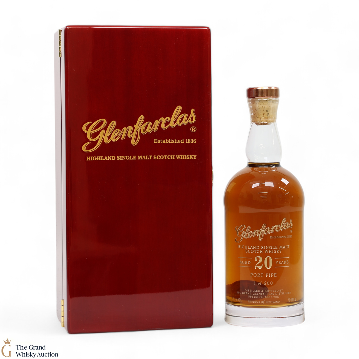 Glenfarclas - 20 Year Old - Port Pipe Decanter