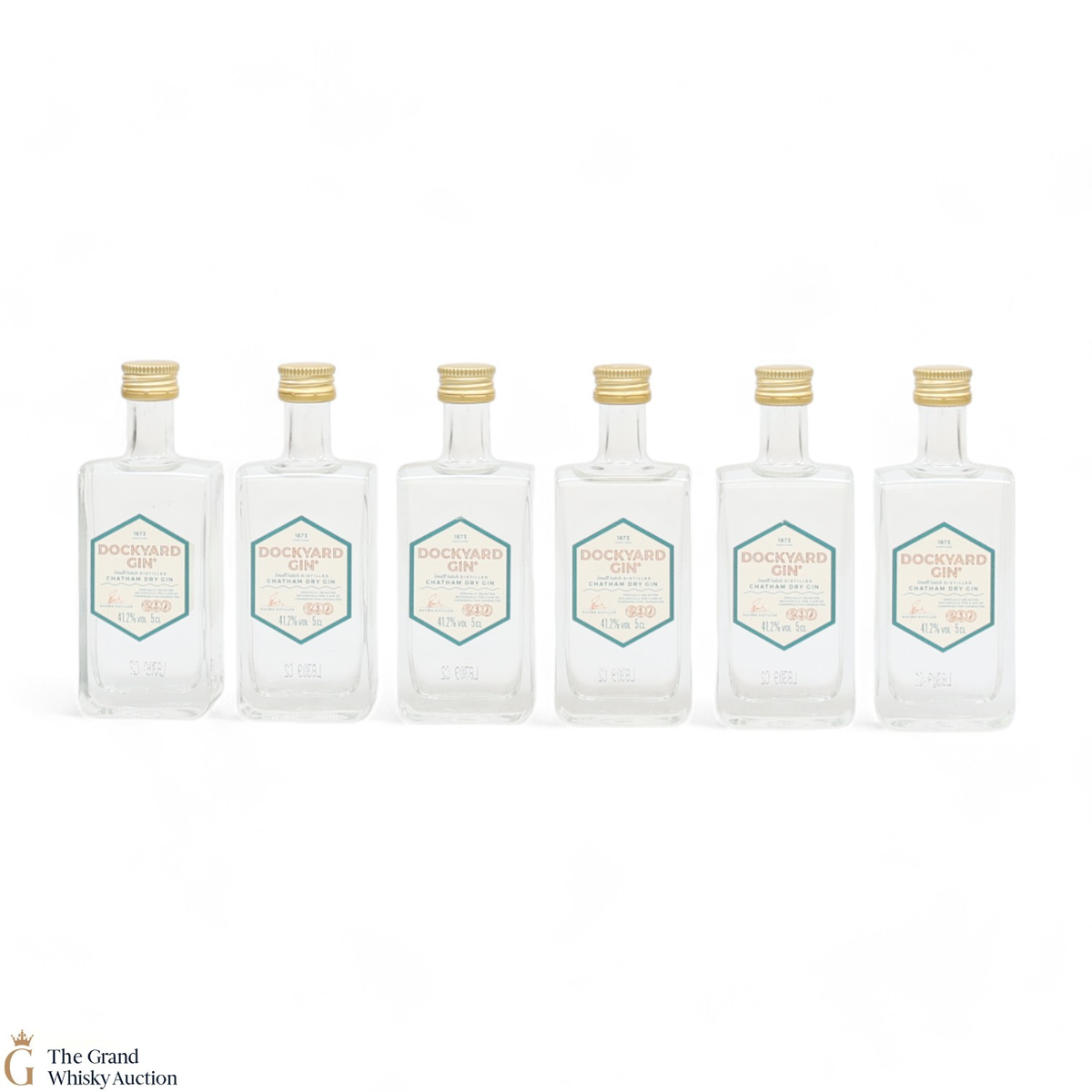 Copper Rivet - Dockyard - Chatham Dry Gin - Collection Set (6 x 5cl)