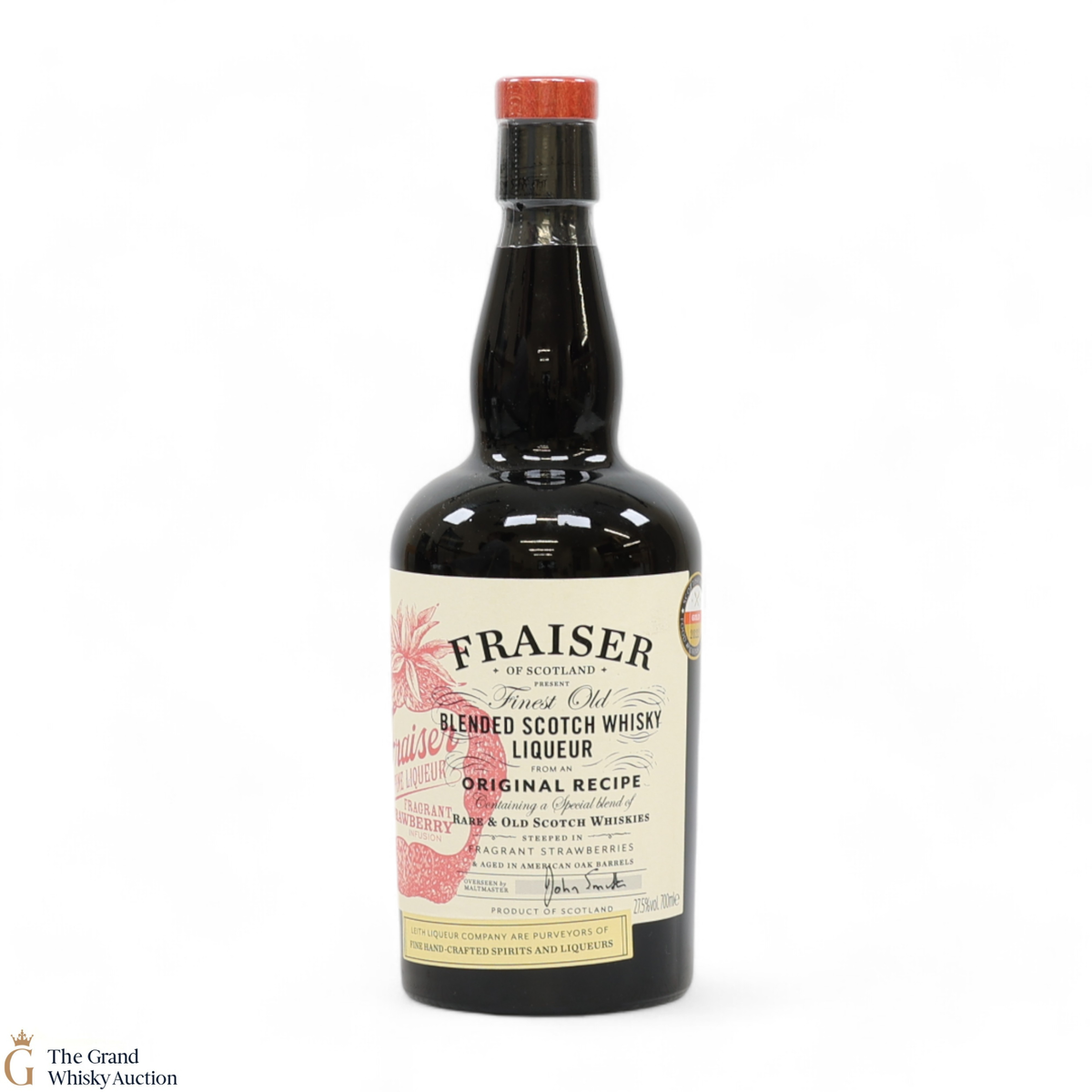 Fraiser - Strawberry Infused - Oak Casks - Blended Scotch Whisky Liqueur