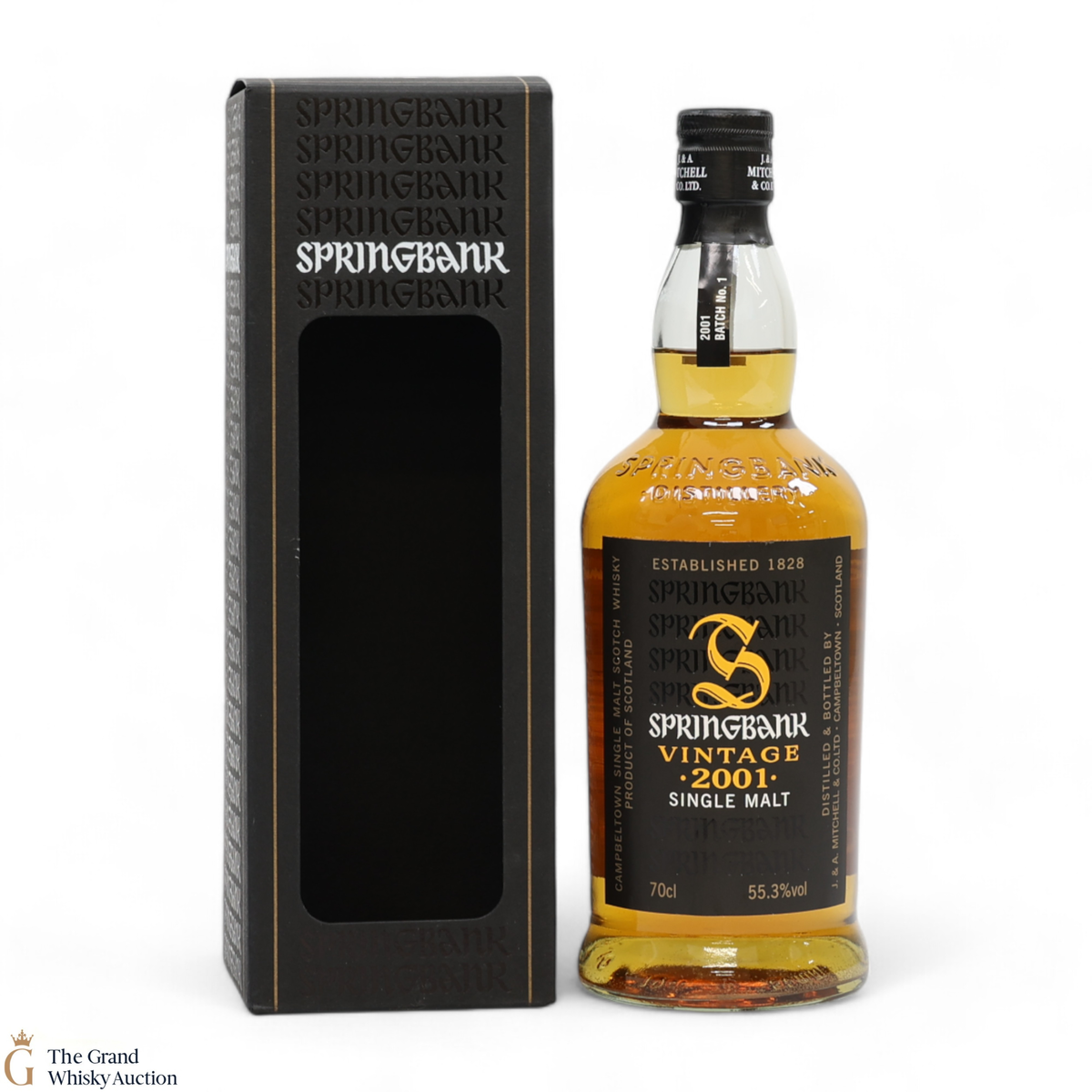 Springbank - 2001 Vintage Bottled July 2009 Batch #1
