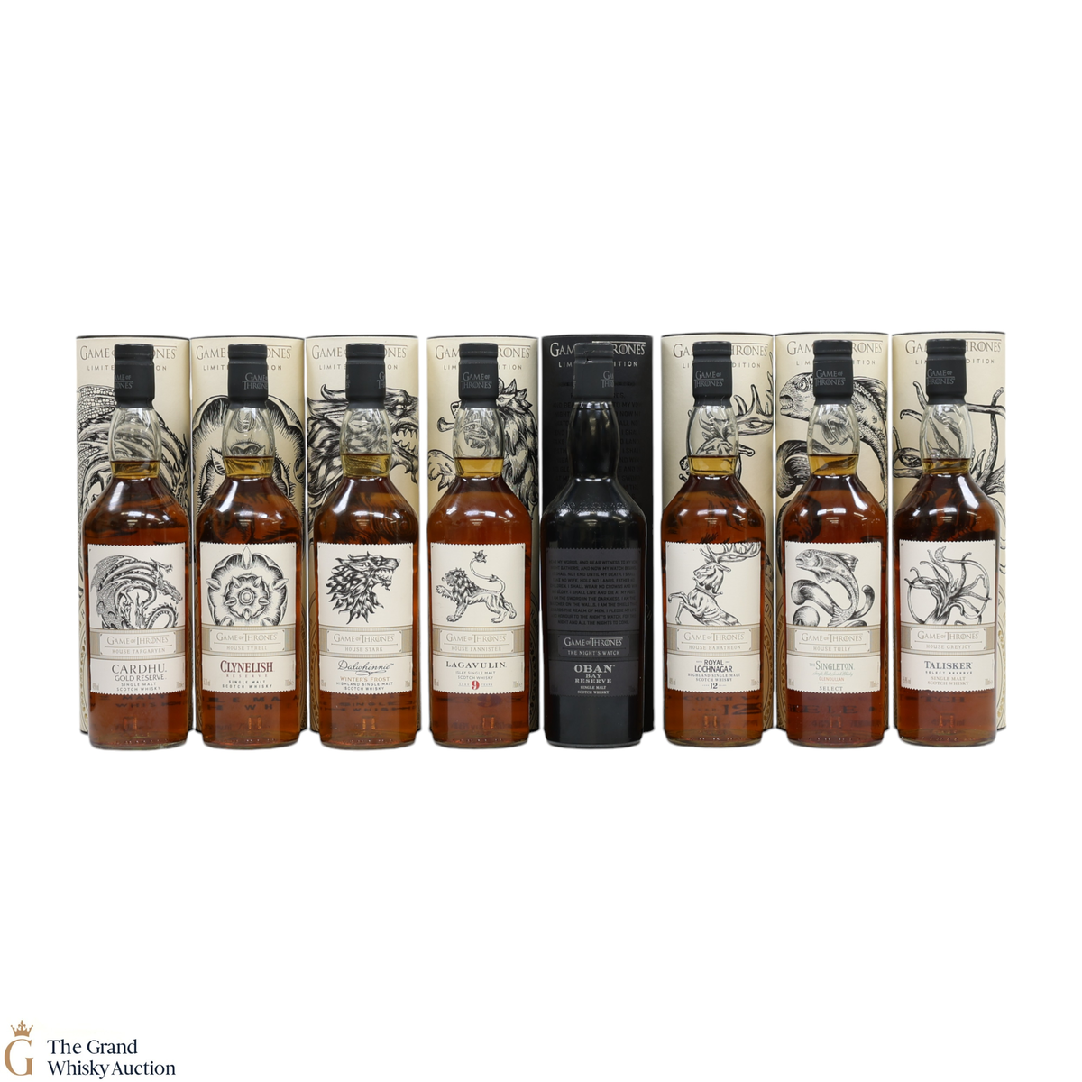 Game of Thrones - Limited Editions - 8 x 70cl