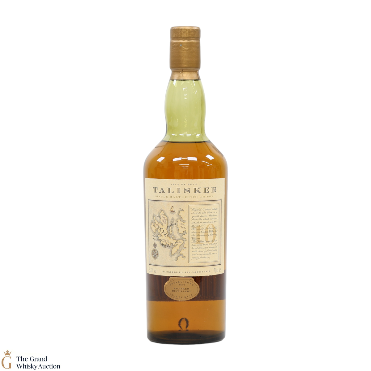 Talisker - 10 Year Old - Map Label (75cl)