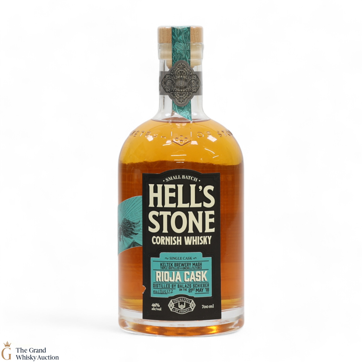 Pocketful of Stones - Hell's Stone - Rioja Cask - Cornish Whisky