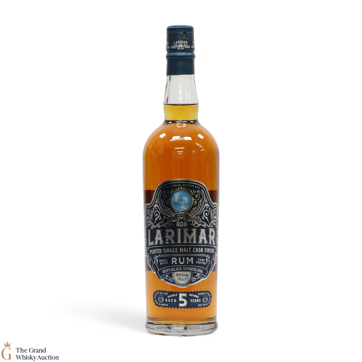 Larimar - 5 Year Old - Peated Single Malt - Small Batch - Rum