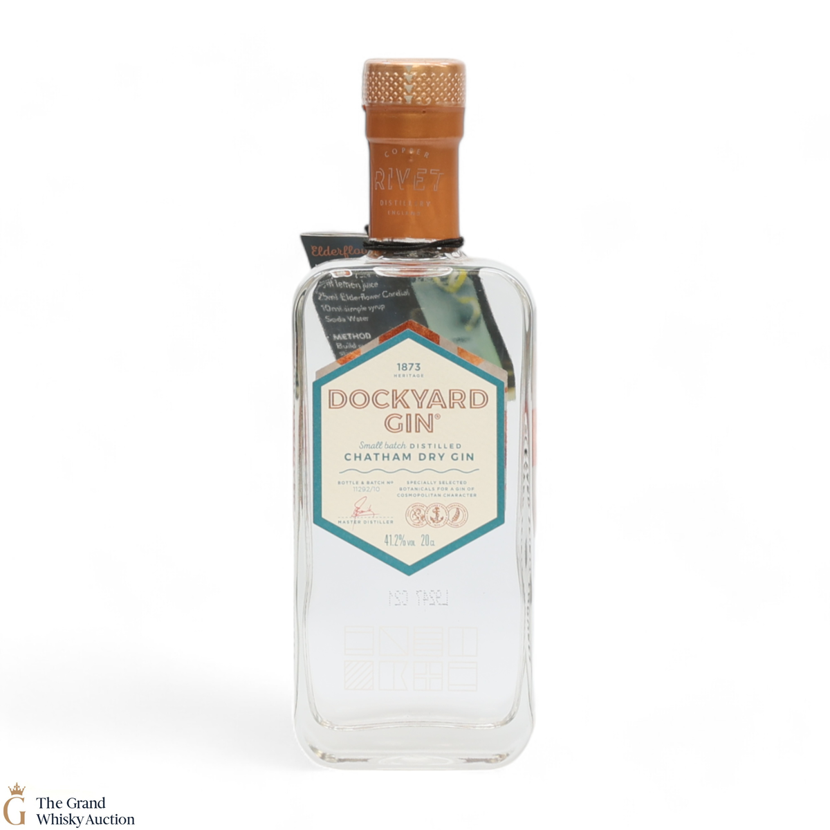 Copper Rivet - Dockyard 1873 - Chatham Dry Gin (20cl)