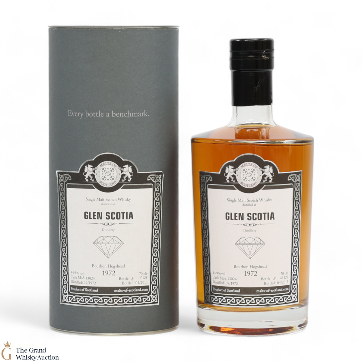 Glen Scotia - 1972 - Bourbon Hogshead Cask #13024 - Malts Of Scotland
