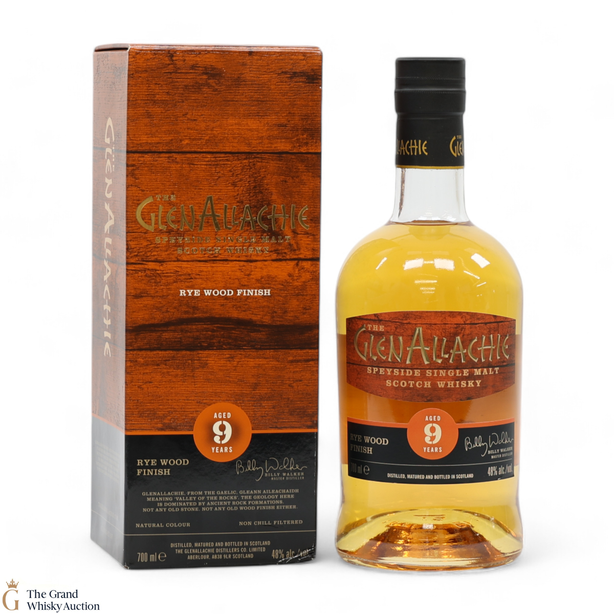 Glenallachie - 9 Year Old - Rye Wood Finish