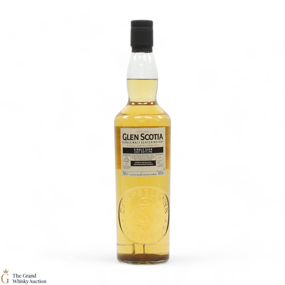 Glen Scotia - 2009 Single Cask #117 - Single Cask Shop Bottling 