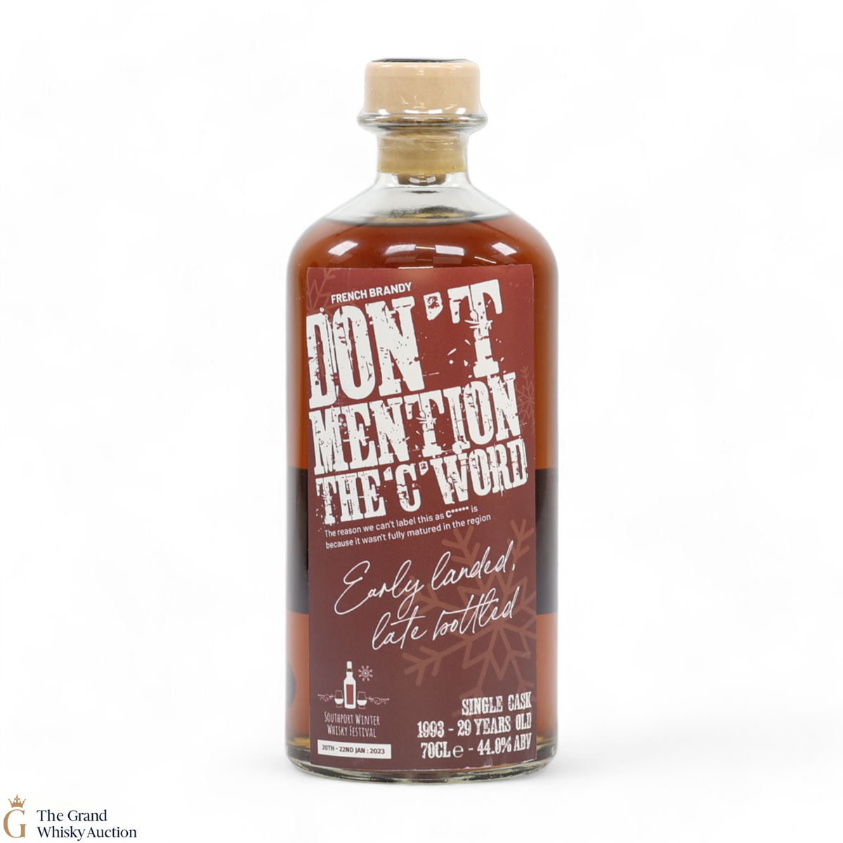 French Brandy - 29 Year Old - Don't Mention the 'C' Word