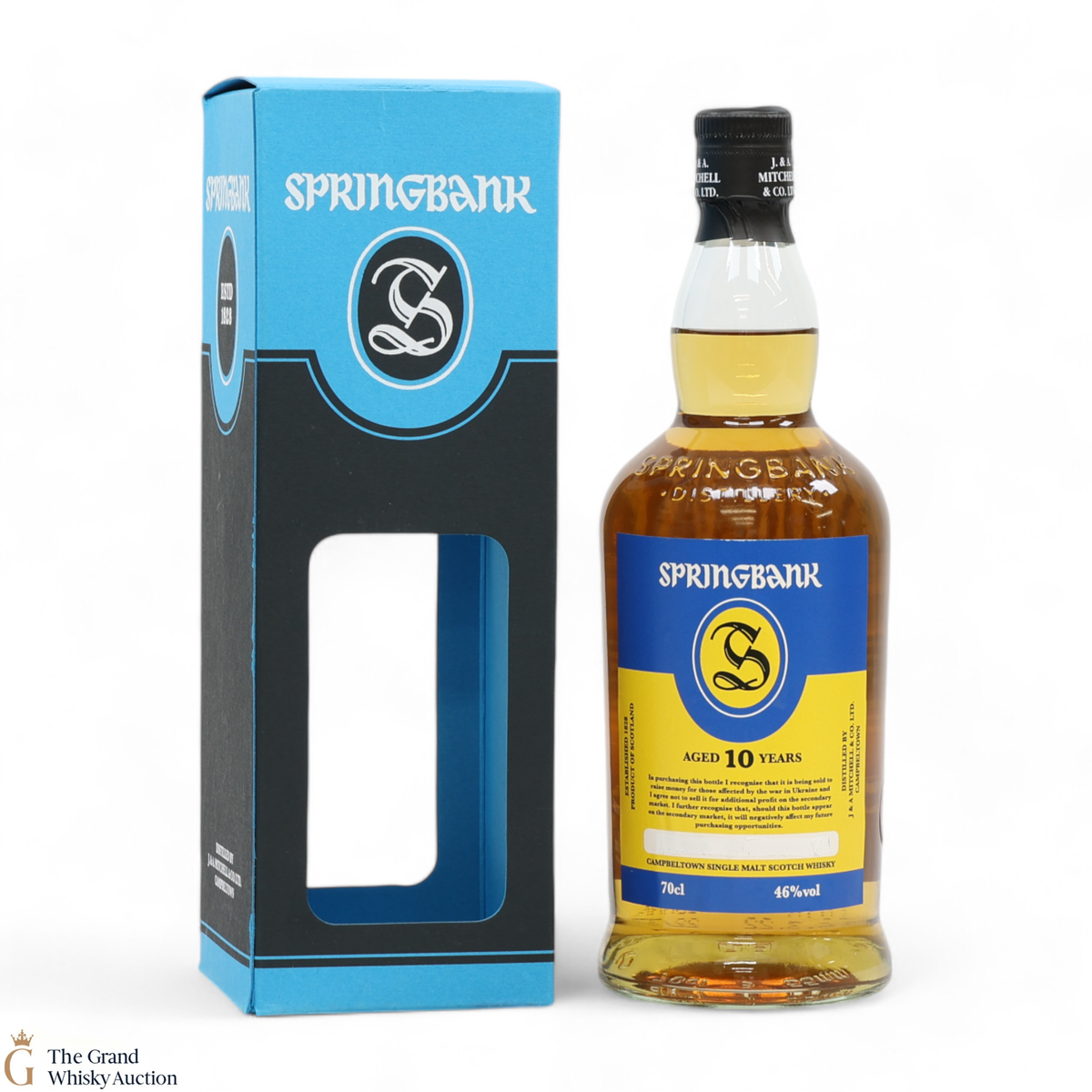 Springbank - 10 Year Old - Solidarity with Ukraine 