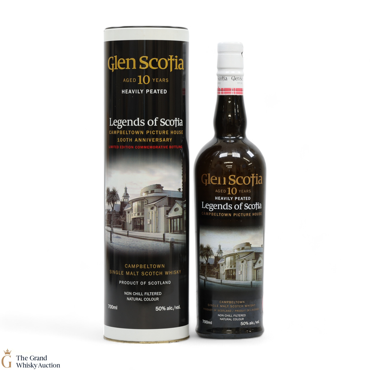 Glen Scotia - 10 Year Old - Heavily Peated - Legends of Scotia Campbeltown Picture House 100th Anniversary Limited Edition