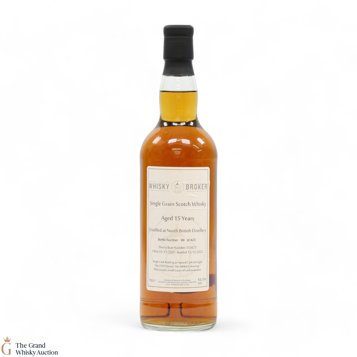 North British - 15 Year Old 2007 - Whisky Broker #315673