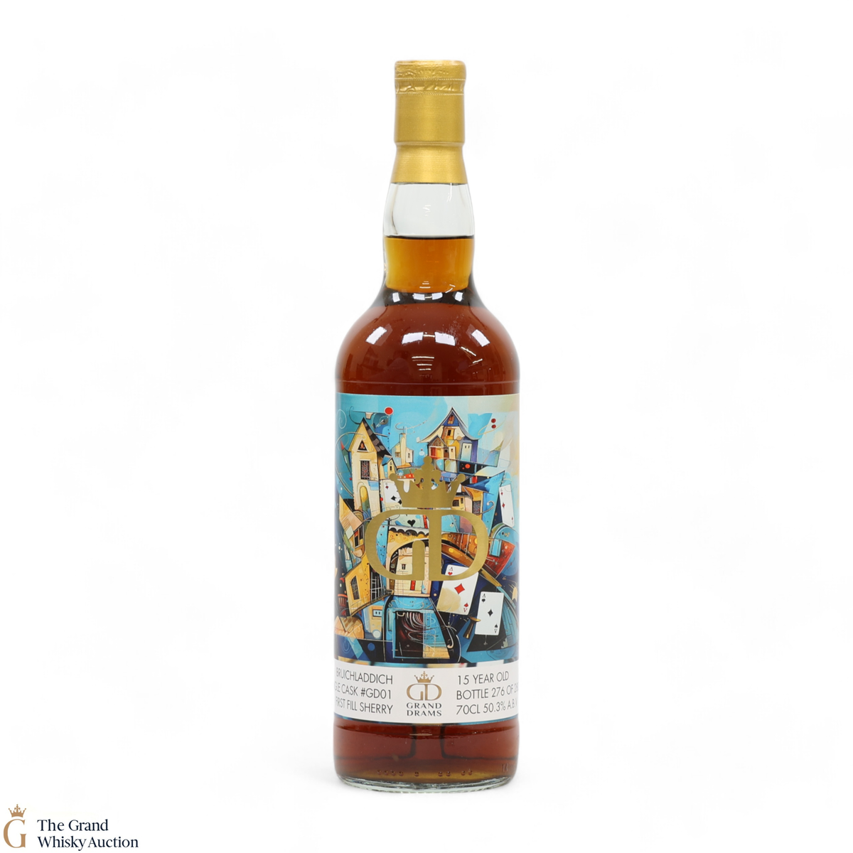 Bruichladdich - 15 Year Old Single Sherry Cask #GD01 - Grand Drams 