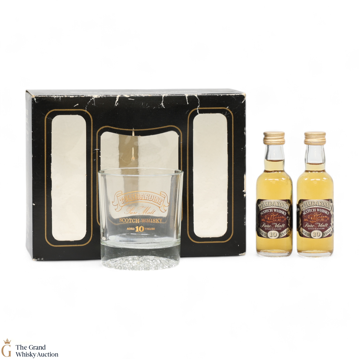 Tullibardine - 10 Year Old - Mini Gift Set with Glass (2x 5cl)