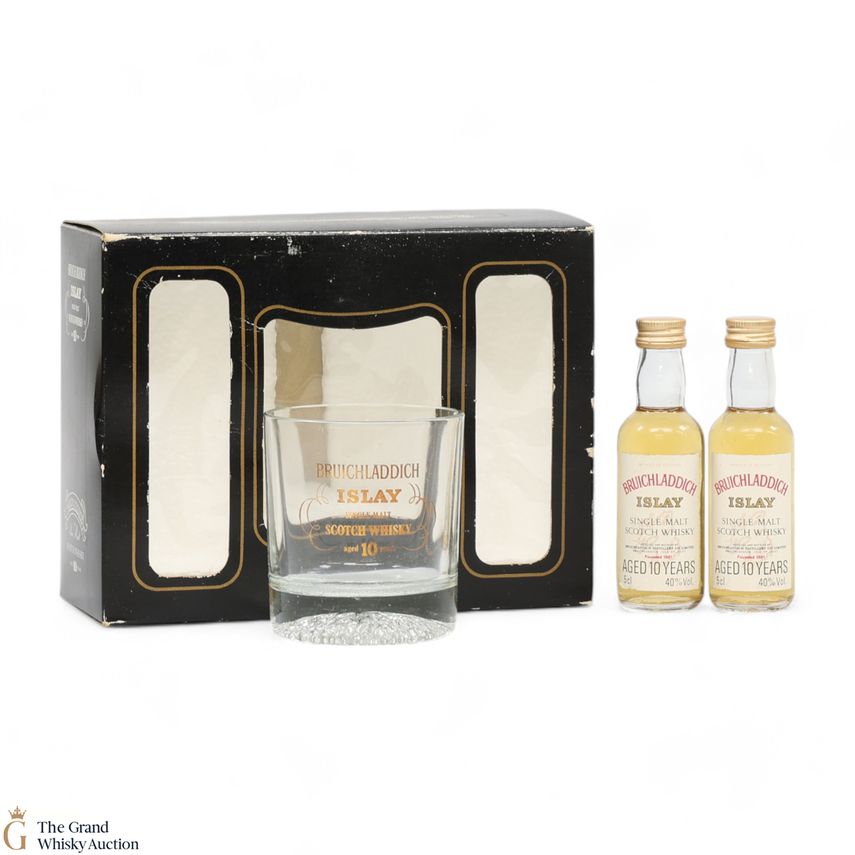 Bruichladdich Malt - Mini Gift Set with Glass (2x 5cl)