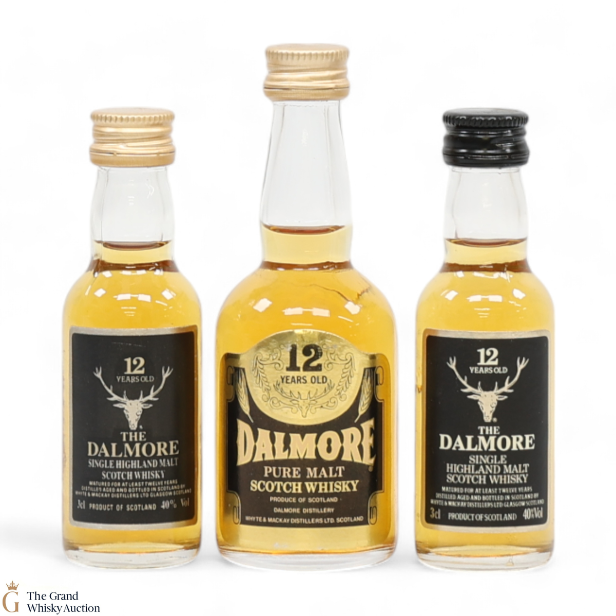 Dalmore 12 Year Old Minis (2x3cl & 1x undefined)