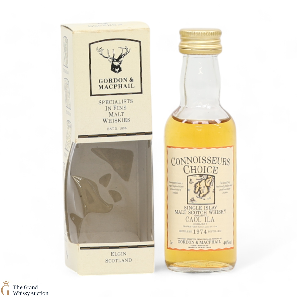 Caol Ila - 1974 - Gordon & MacPhail Connoisseurs Choice (5cl)