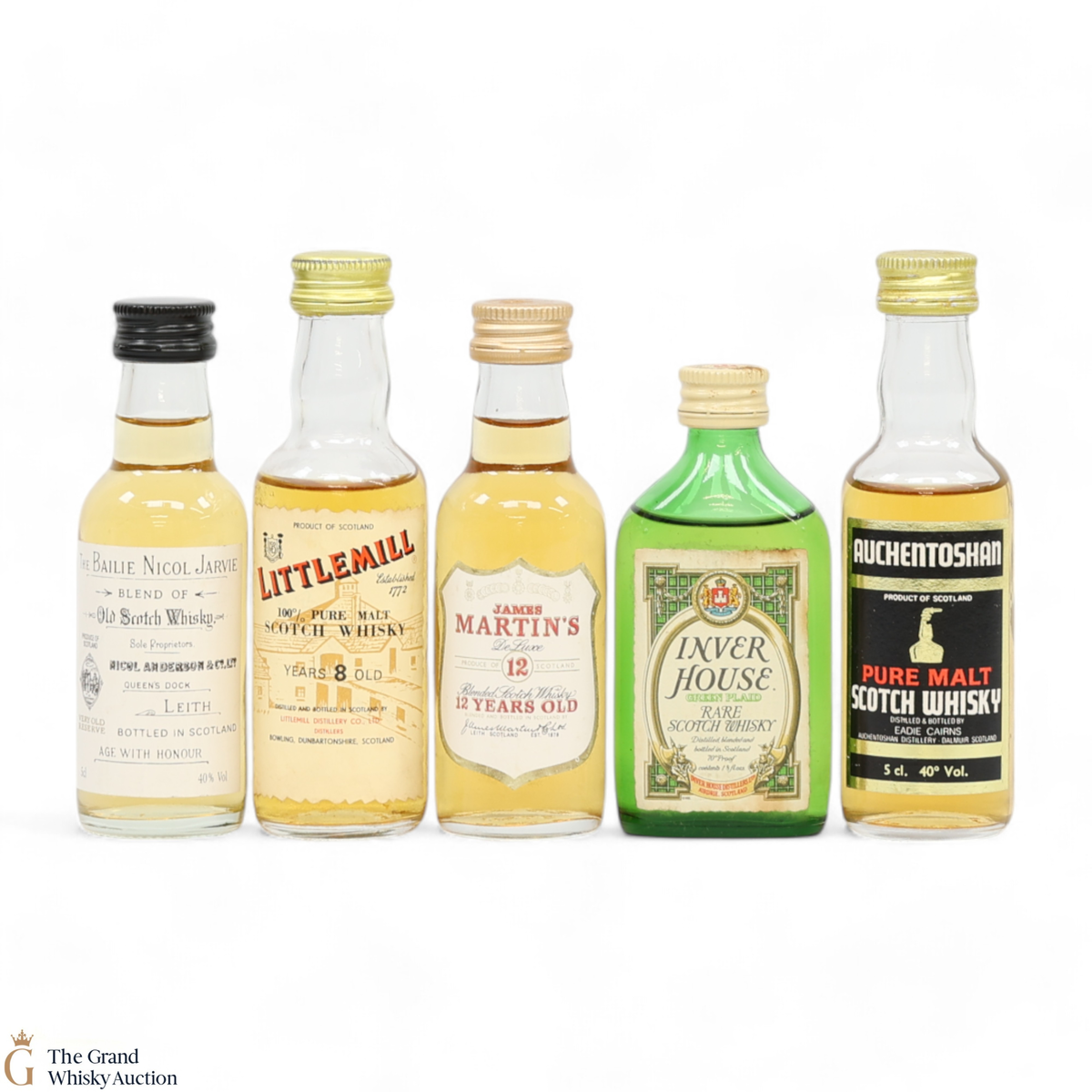 Assorted Minis (3x5cl, 1x1 2/2 FL.Oz & 1x Undefined)