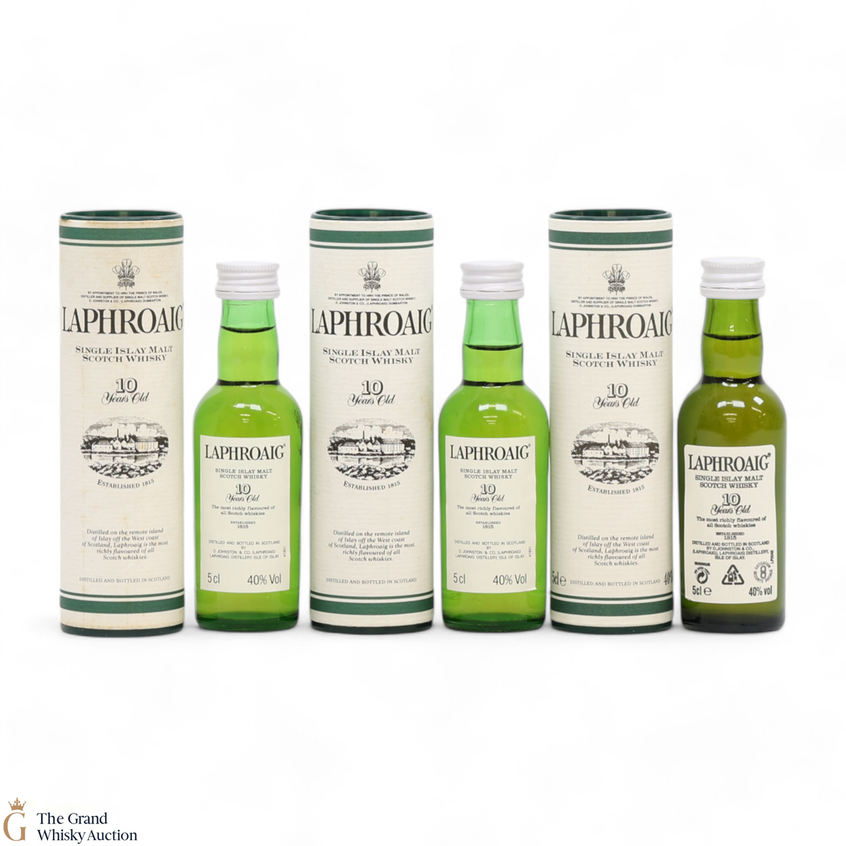 Laphroaig - 10 Year Old (3 x 5cl)