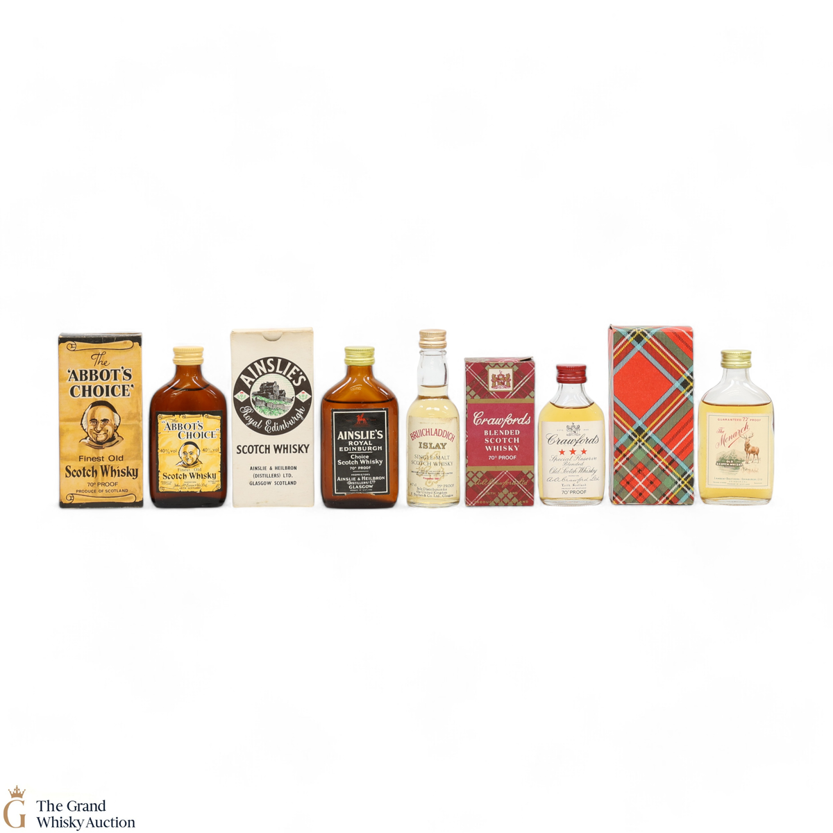 Assorted Old-Style Minis (1x4.7cl & 4x Undefined)