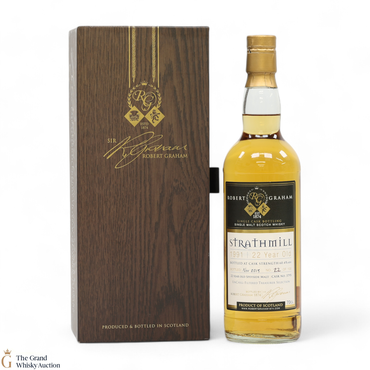 Strathmill - 1991 Single Cask 22 Year Old - Robert Graham Treasurer's Selection
