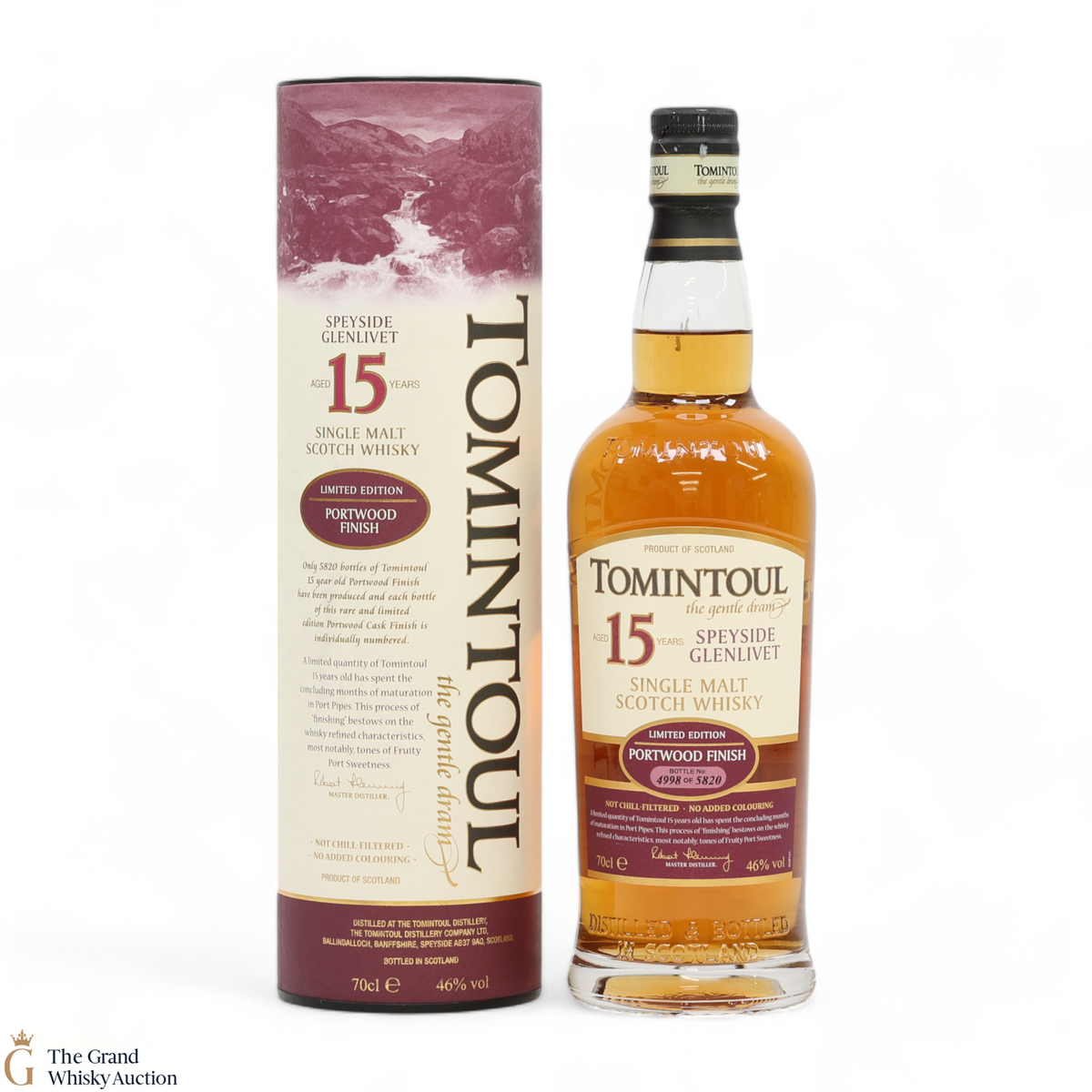 Tomintoul - 15 Year Old - Portwood Finish - Limited Edition